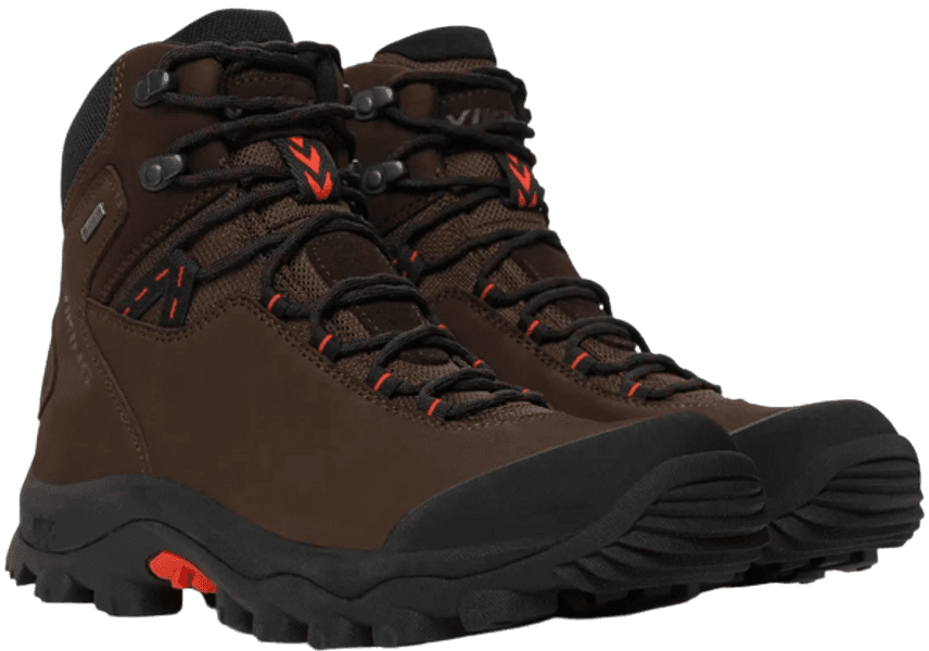 M's Villrein Mid GTX Dark Brown/Red, view: 2