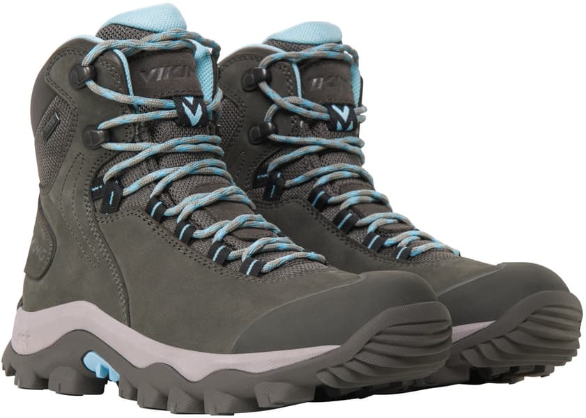 W's Villrein Mid GTX Charcoal/Light Blue, view: 2
