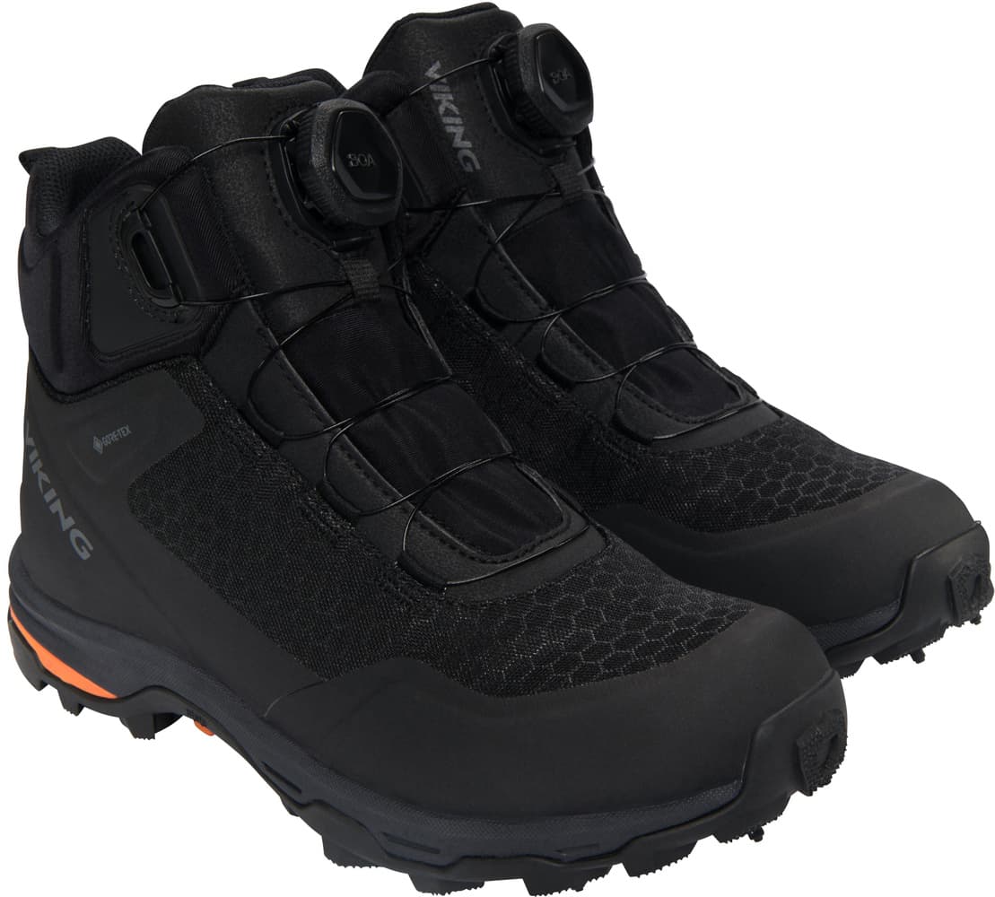 W's Rask 2 Spikes Mid GTX BOA Black/Orange, view: 1