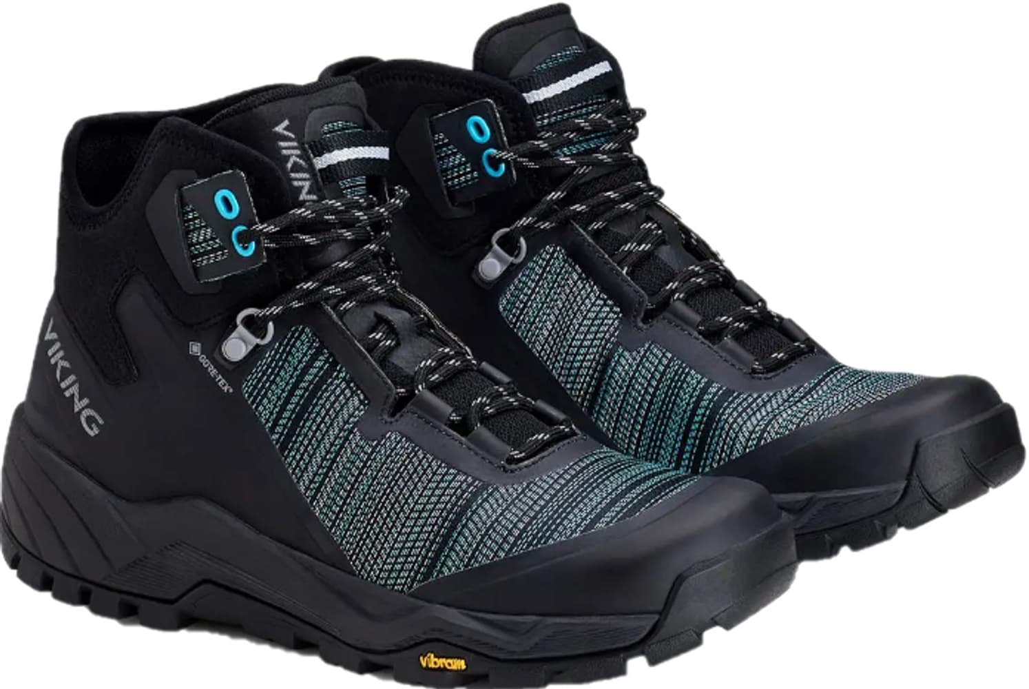 Cerra Rolling Mid GTX Unisex Black/Aqua, view: 2