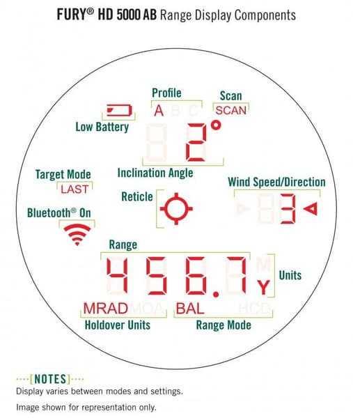 Fury HD 5000 AB 10x42, view: 5
