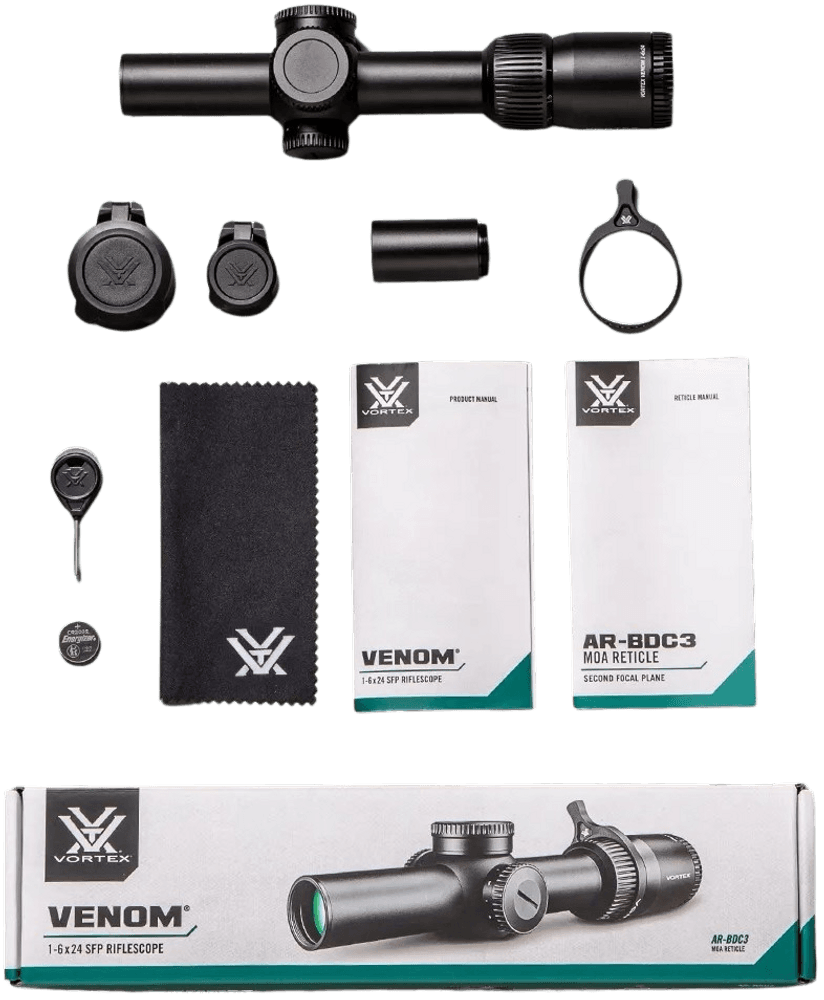 Venom 1-6x24 SFP Belyst AR-BDC3 30 mm, view: 4