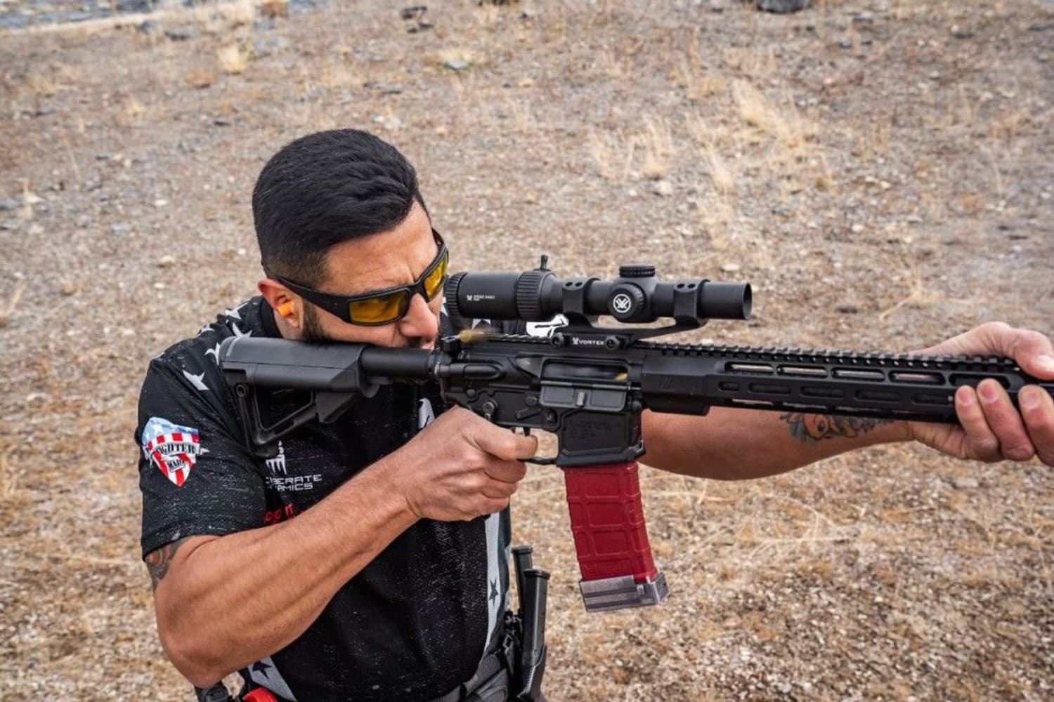 Strike Eagle 1-8x24 riktm AR-BDC3 Belyst, view: 7