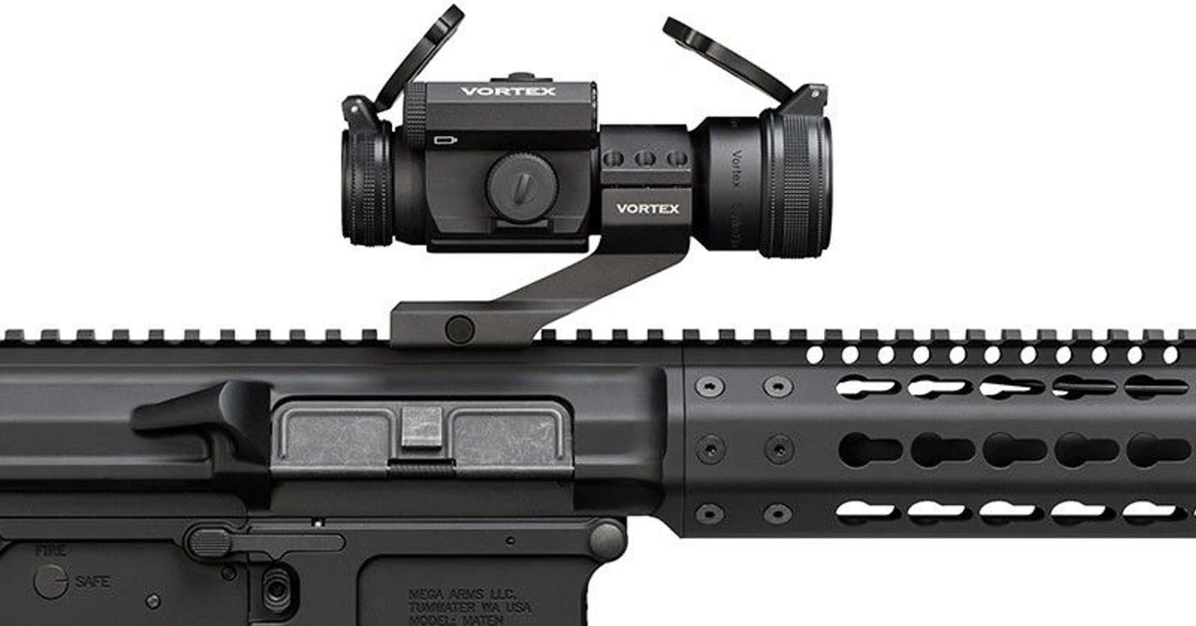 StrikeFire II Red Dot Röd med Cantilever ring, view: 3