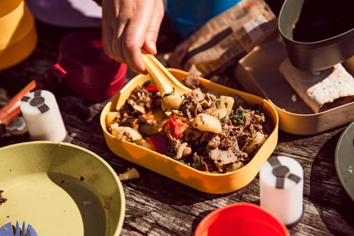 Tallrikslåda Komplett Lila, view: 2