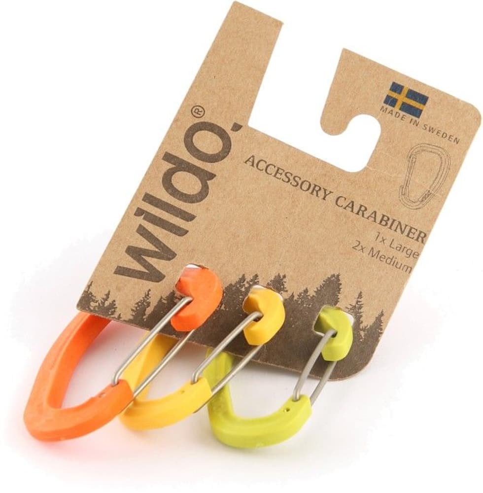 Carabiner Set, 2M+1L Fashion Orange/Lemon/Lime, view: 0