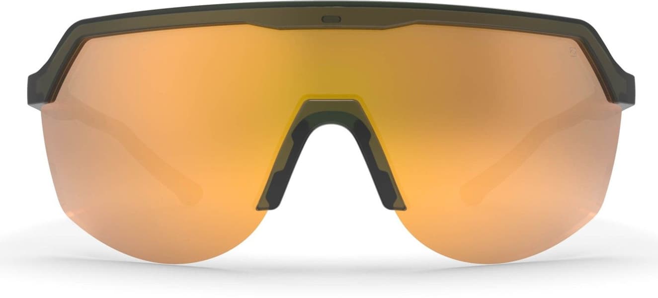 Blank Sunglasses Moss Green Gold Lens, view: 1