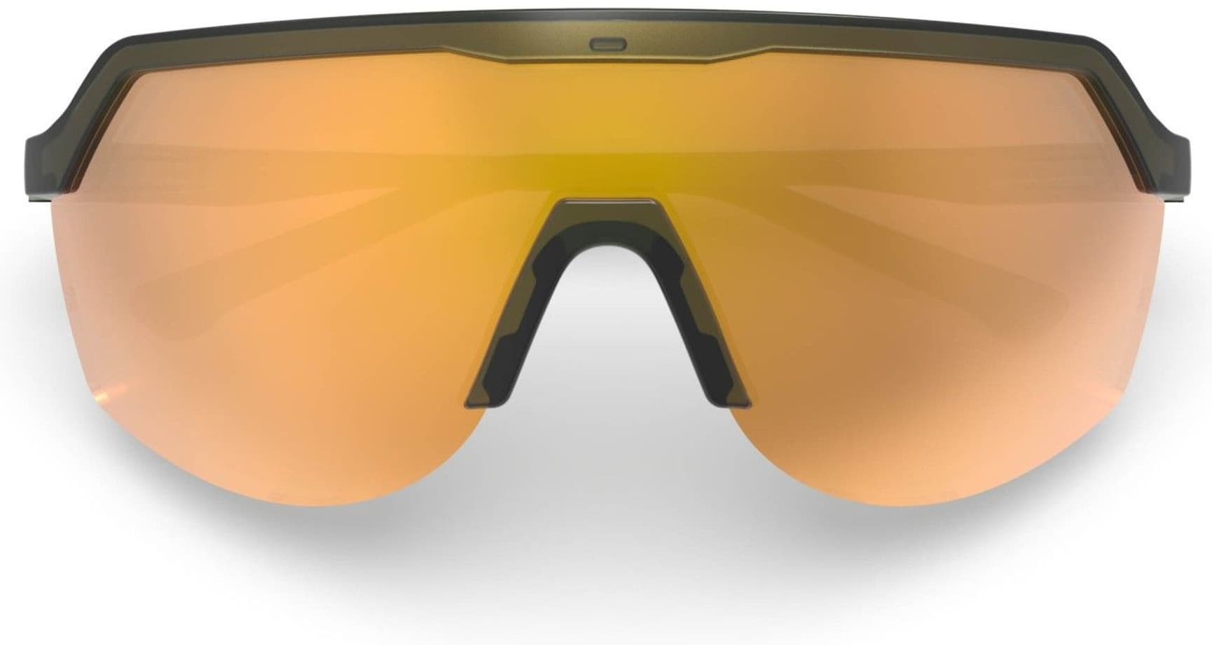 Blank Sunglasses Moss Green Gold Lens, view: 5