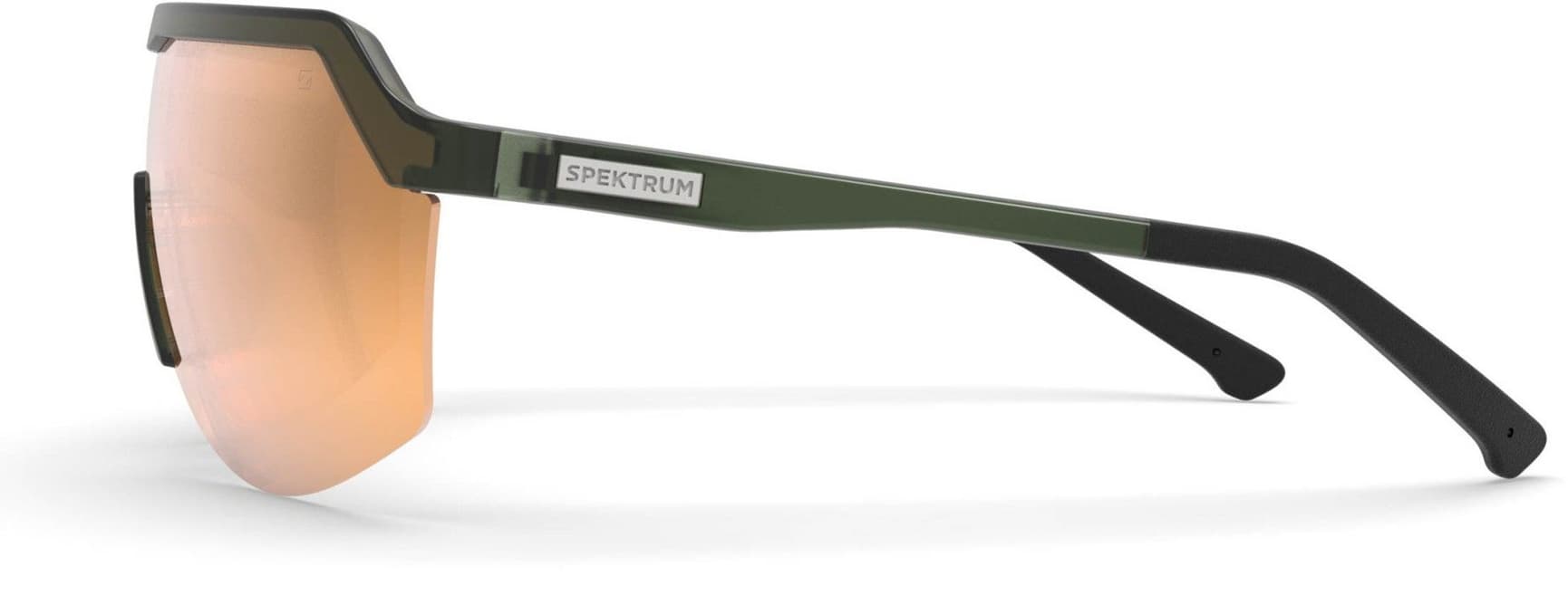 Blank Sunglasses Moss Green Gold Lens, view: 2