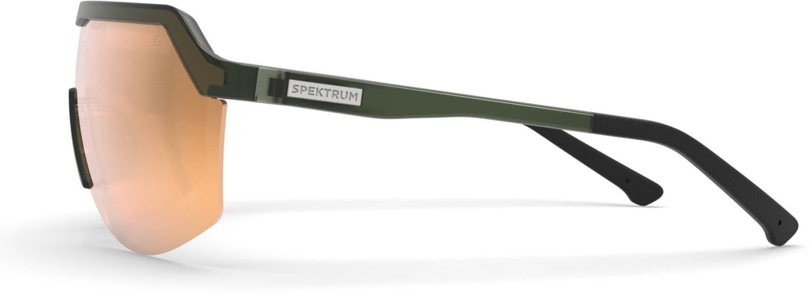 Blank Sunglasses Moss Green Gold Lens, view: 2