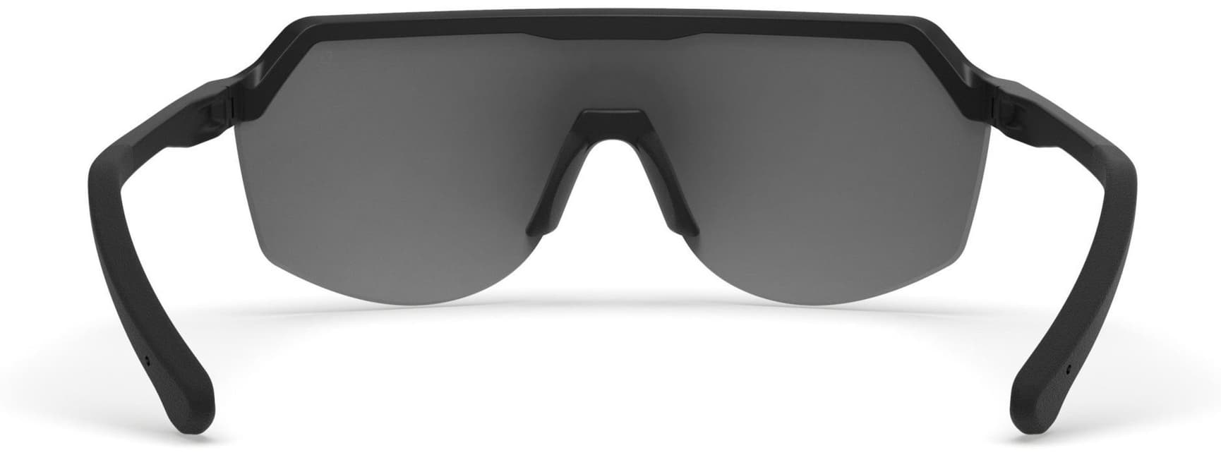 Blank Sunglasses Black with Grey Lens, view: 2