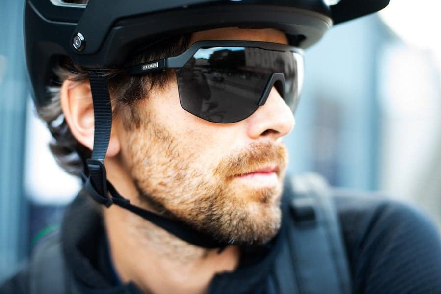 Blank Sunglasses Black with Grey Lens, view: 7