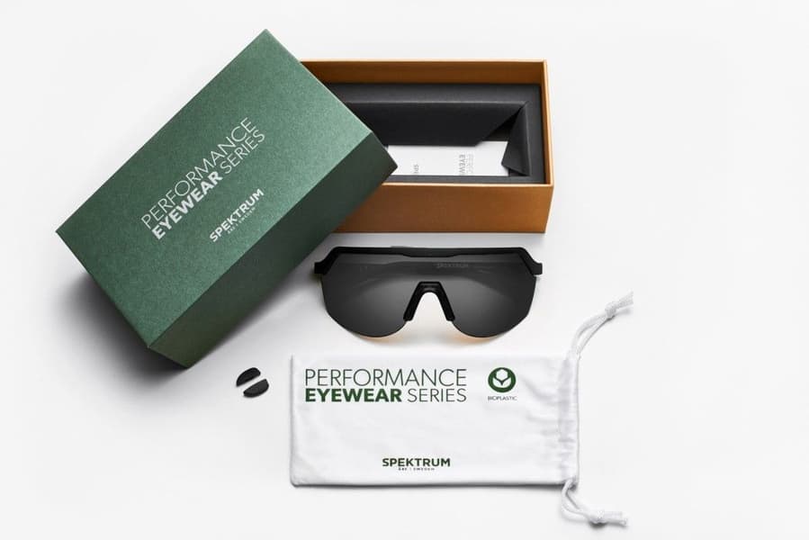 Blank Sunglasses Black with Grey Lens, view: 6