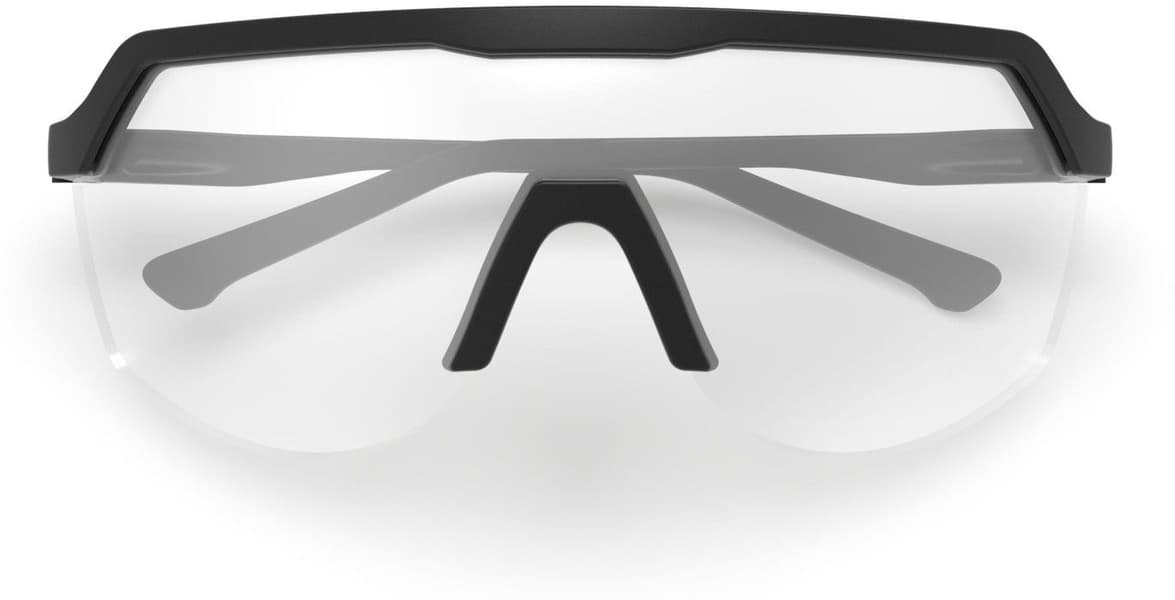 Blank Sunglasses Black with Clear Lens, view: 4