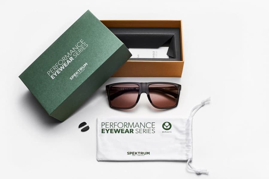 Kall Sunglasses Moss Green with Gold Lens, view: 6