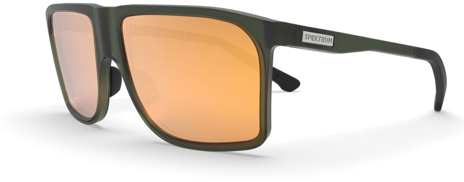 Kall Sunglasses Moss Green with Gold Lens, view: 0