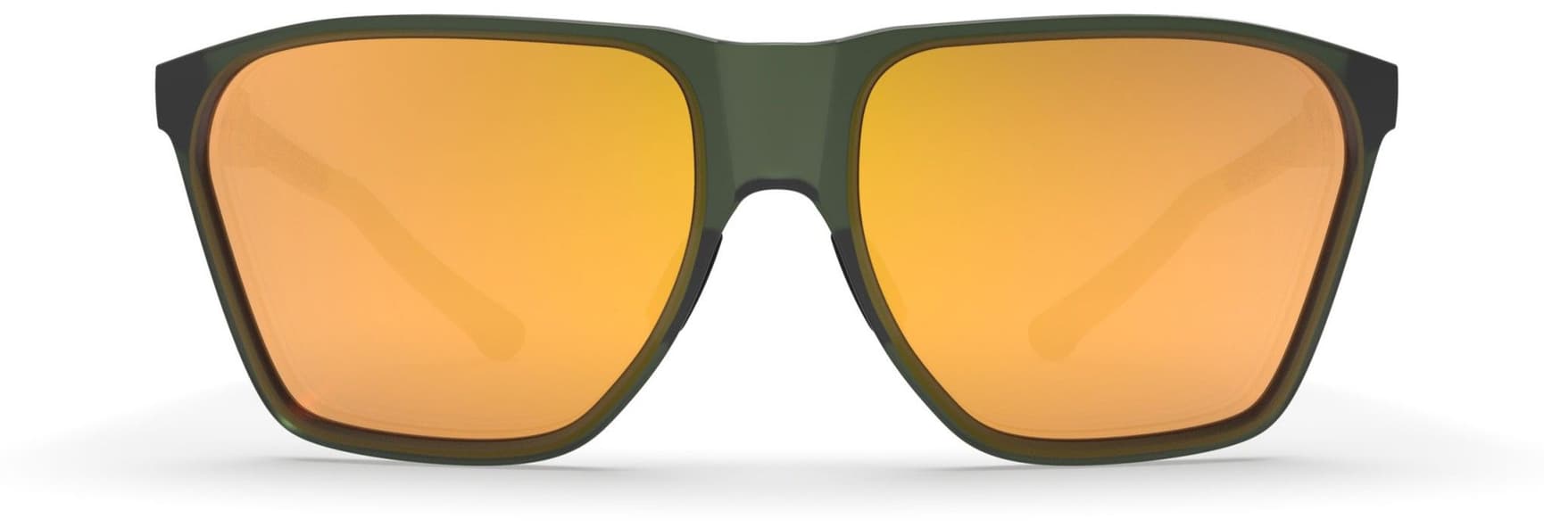Anjan Sunglasses Moss Green with Gold Lens, view: 3