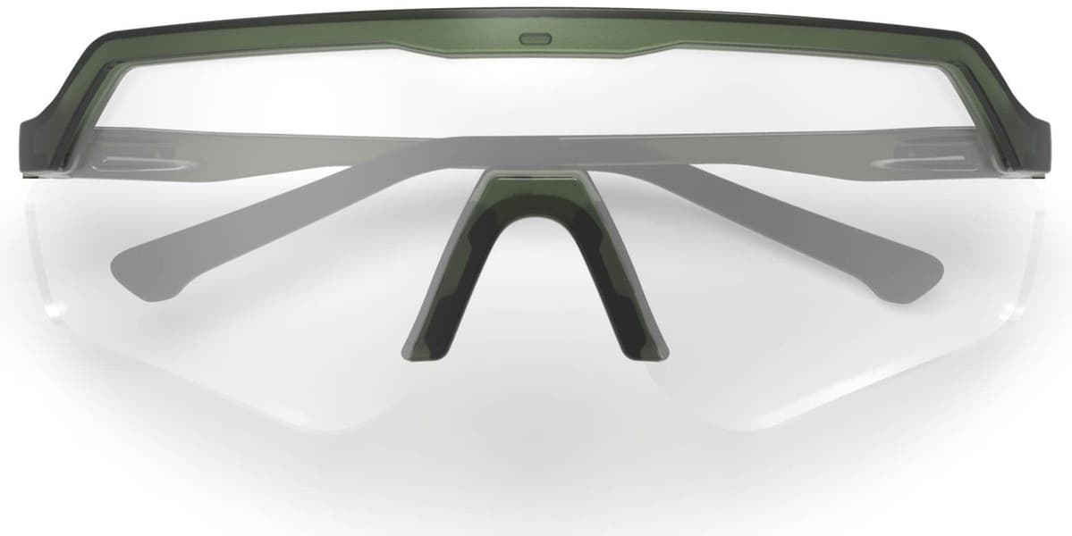 Blankster Sunglasses Moss Green Clear Lens, view: 5