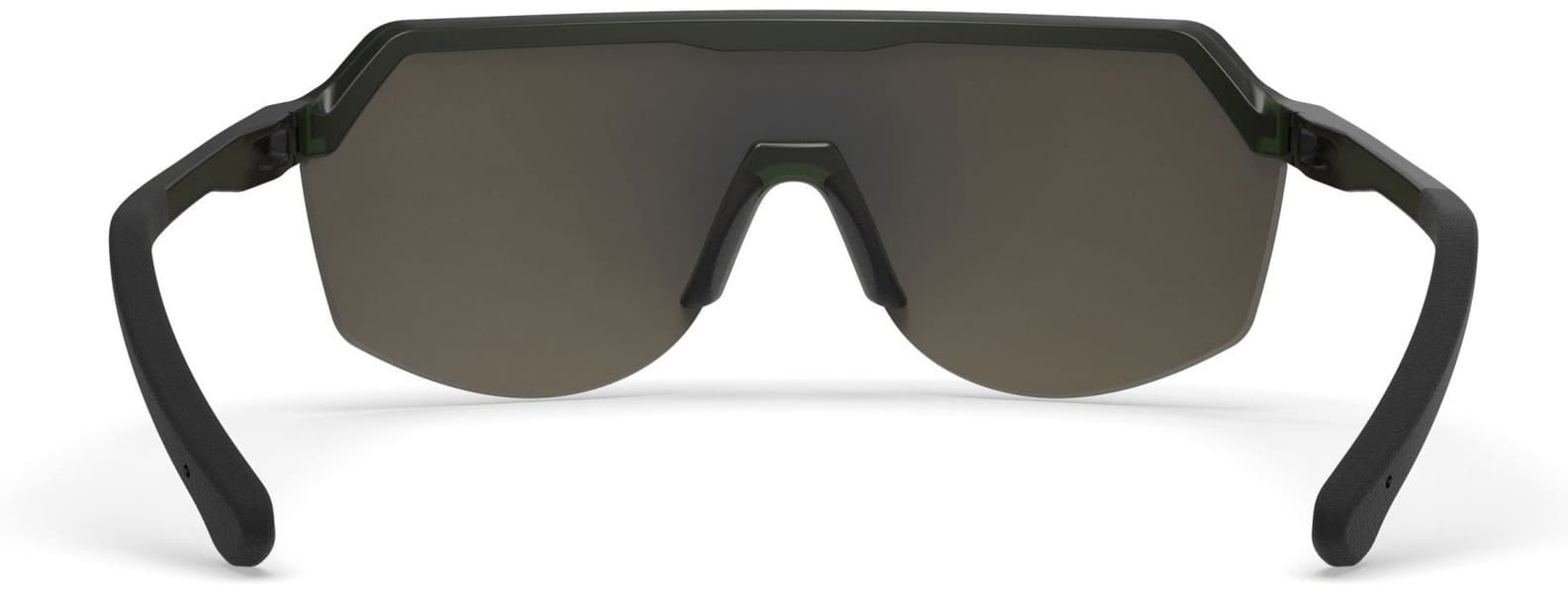 Blank Sunglasses Moss Green with Brown Lens, view: 2