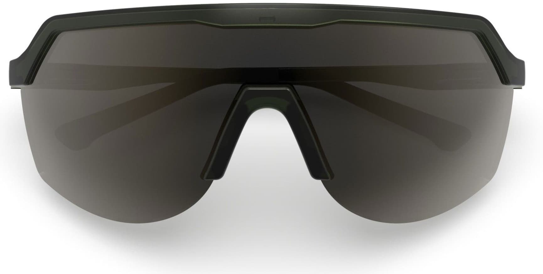 Blank Sunglasses Moss Green with Brown Lens, view: 4