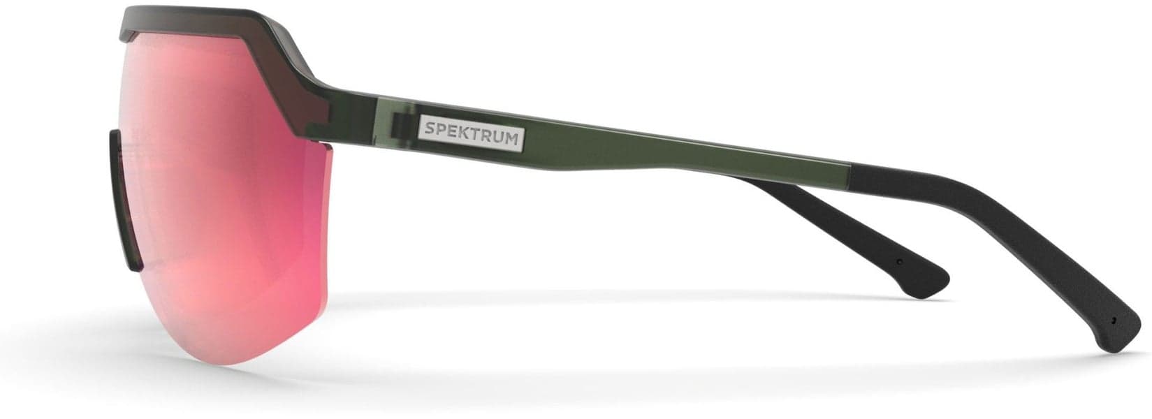 Blank Sunglasses Moss Green with Infrared Lens, view: 1