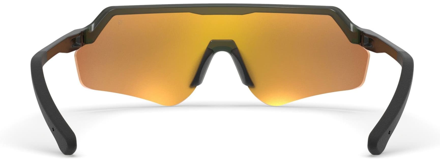 Blankster Sunglasses Moss Green with Gold Lens, view: 2