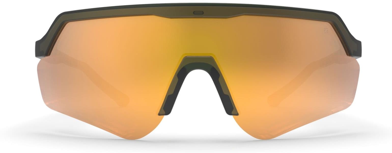 Blankster Sunglasses Moss Green with Gold Lens, view: 3