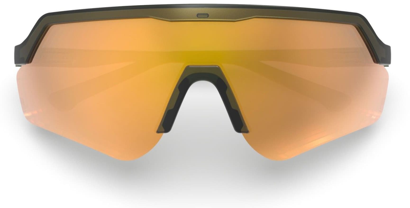 Blankster Sunglasses Moss Green with Gold Lens, view: 4