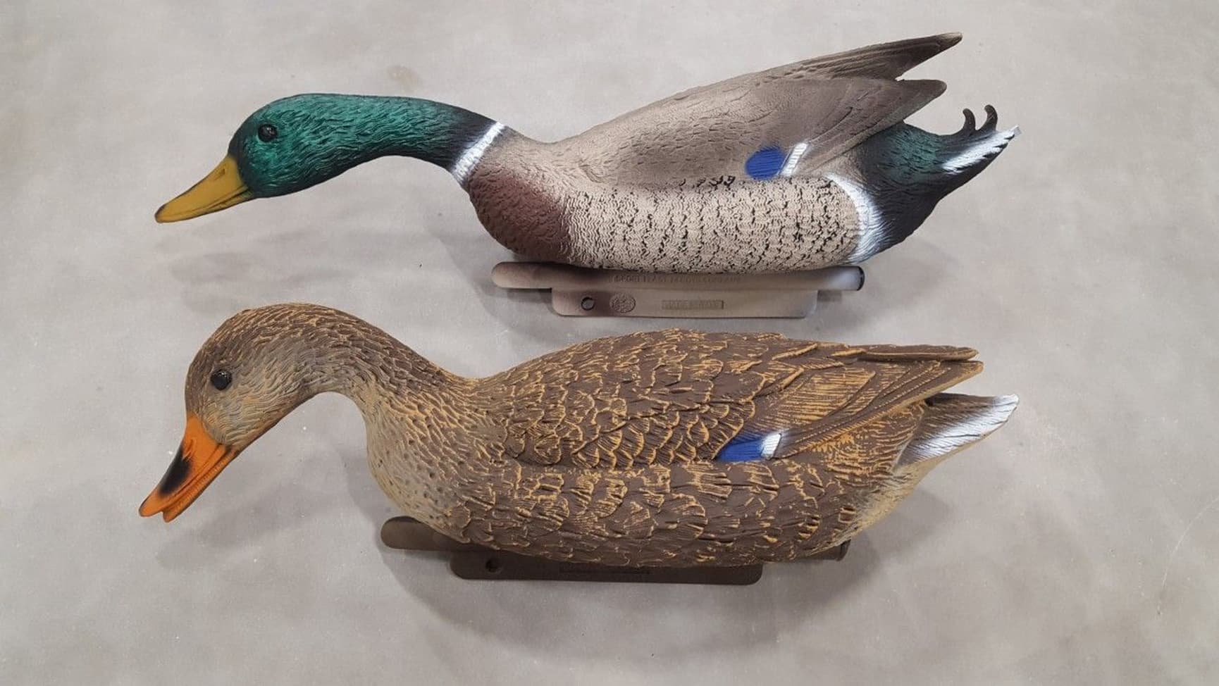 Sport Plast Decoy Ätande Gräsänder 2-pack med hane & hona, view: 0