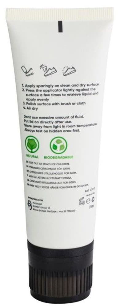 Shoe Cream 75 ml Black, view: 1