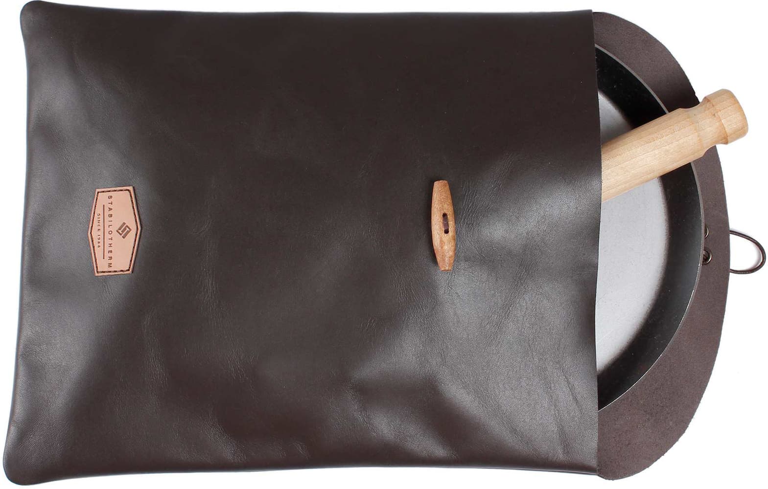 Läderpåse för stekpanna, view: 2