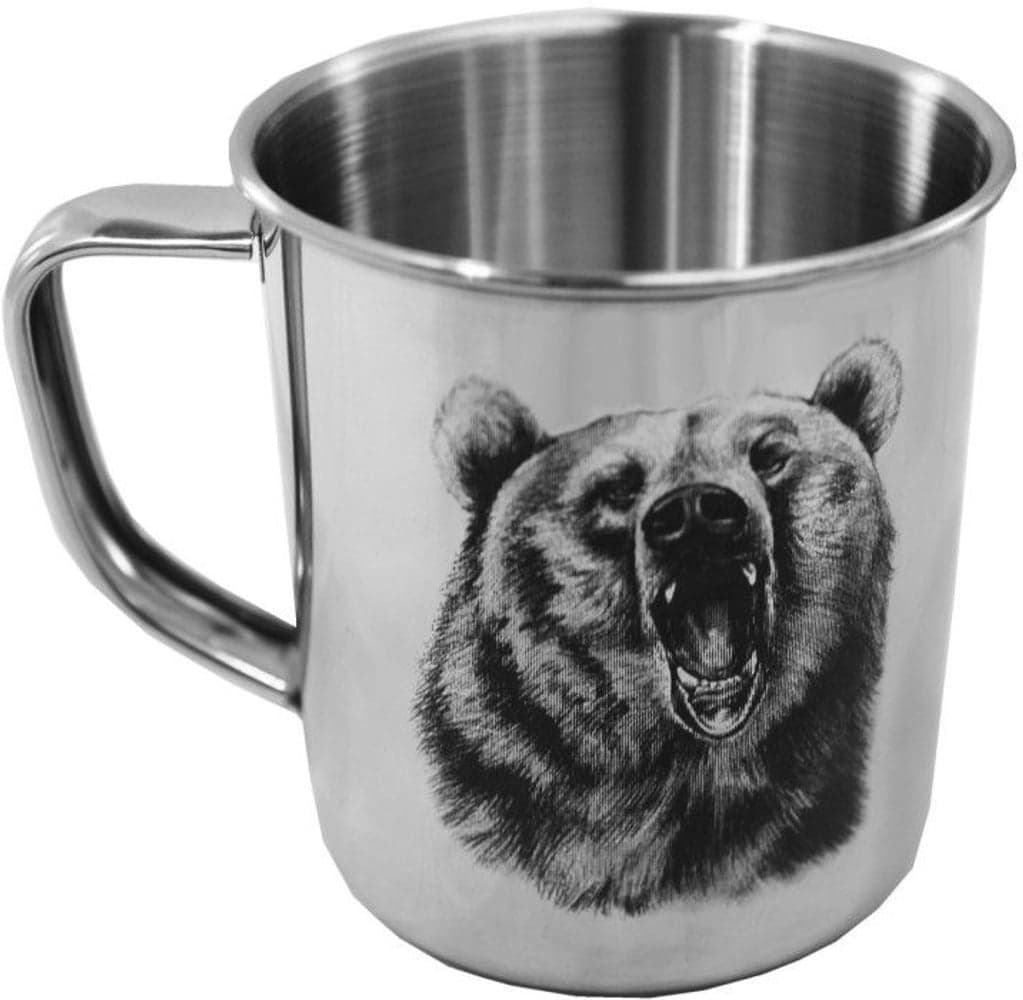 Luffarmugg Rostfri 0,3L Björn, view: 0