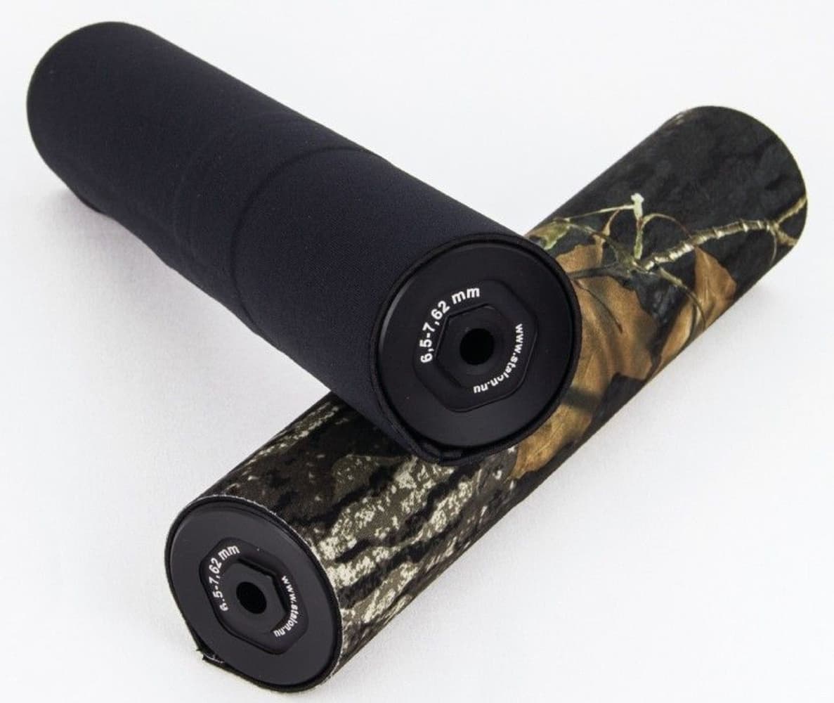 Neoprenskydd W110 svart för ljuddämpare, view: 0