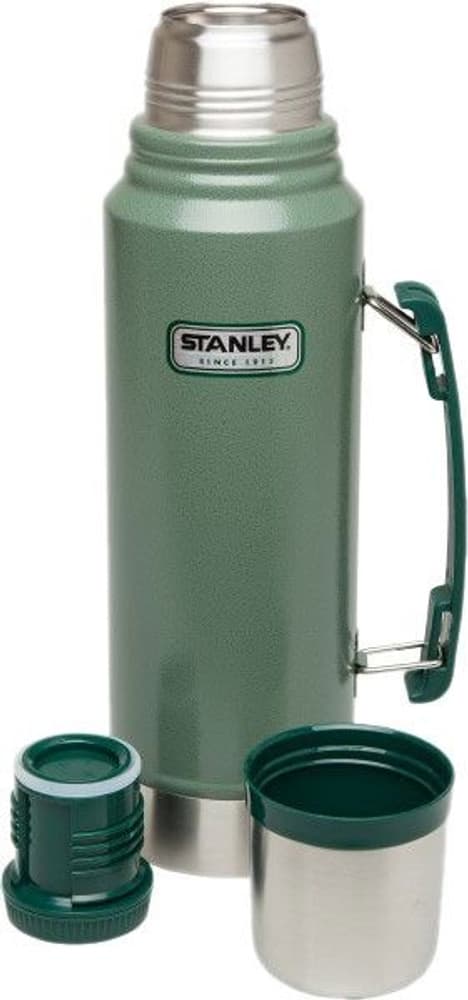 Classic Vacuum Bottle 1L Hammertone Green, view: 0