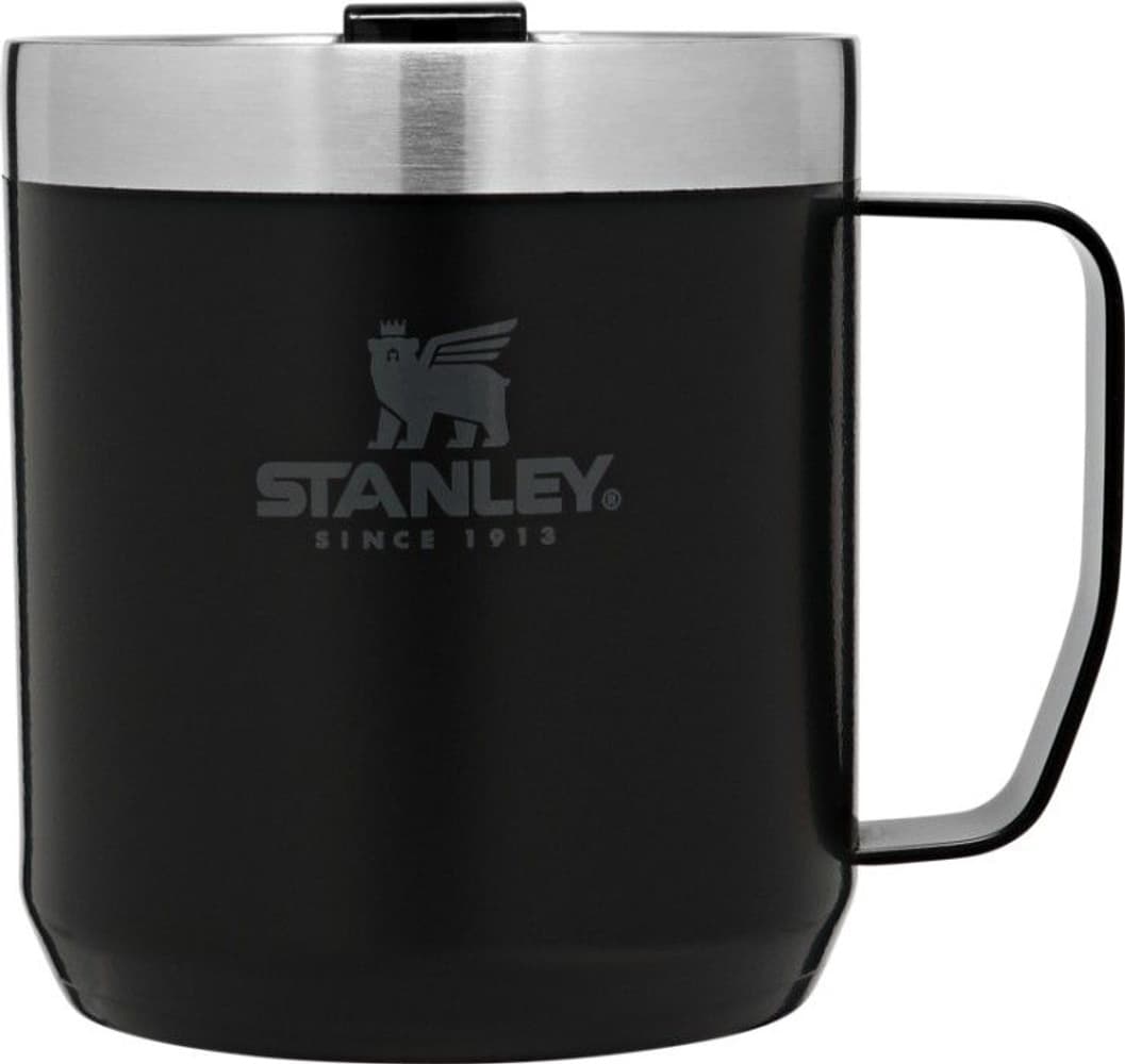 The Legendary Camp Mug 0,35L Matte Black, view: 0