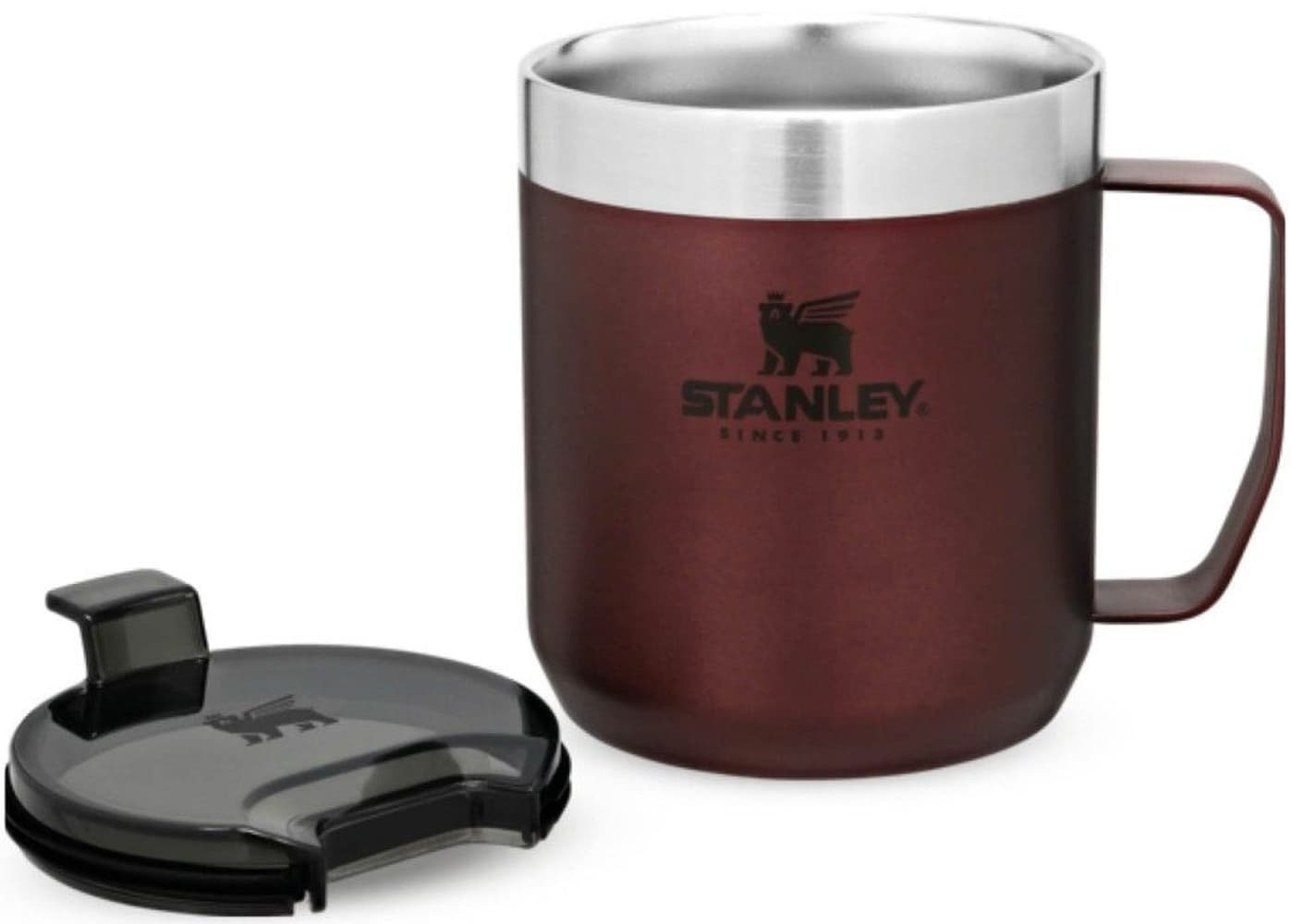 The Legendary Camp Mug 0.35L Wine, view: 2