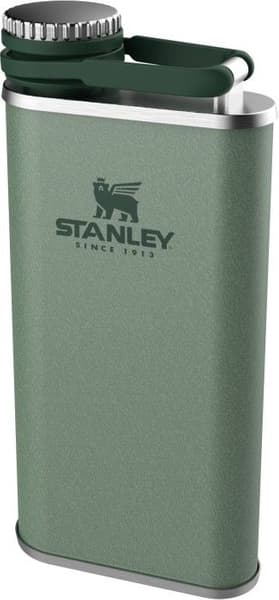 Classic Wide Mouth Flask 0.23L Hammertone Green, view: 1