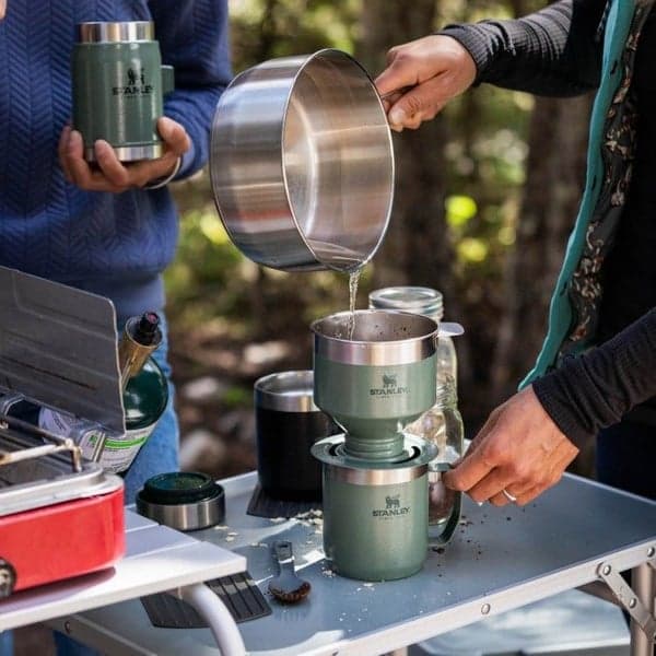 The Perfect-Brew Pour Over 0,6L Hammertone Green, view: 5