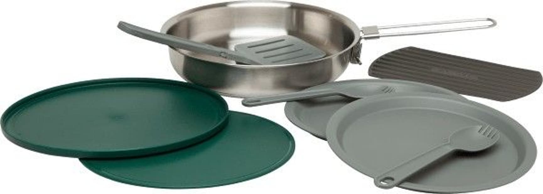 Adventure Prep+Eat Fry Pan Set Stainless Steel, view: 0