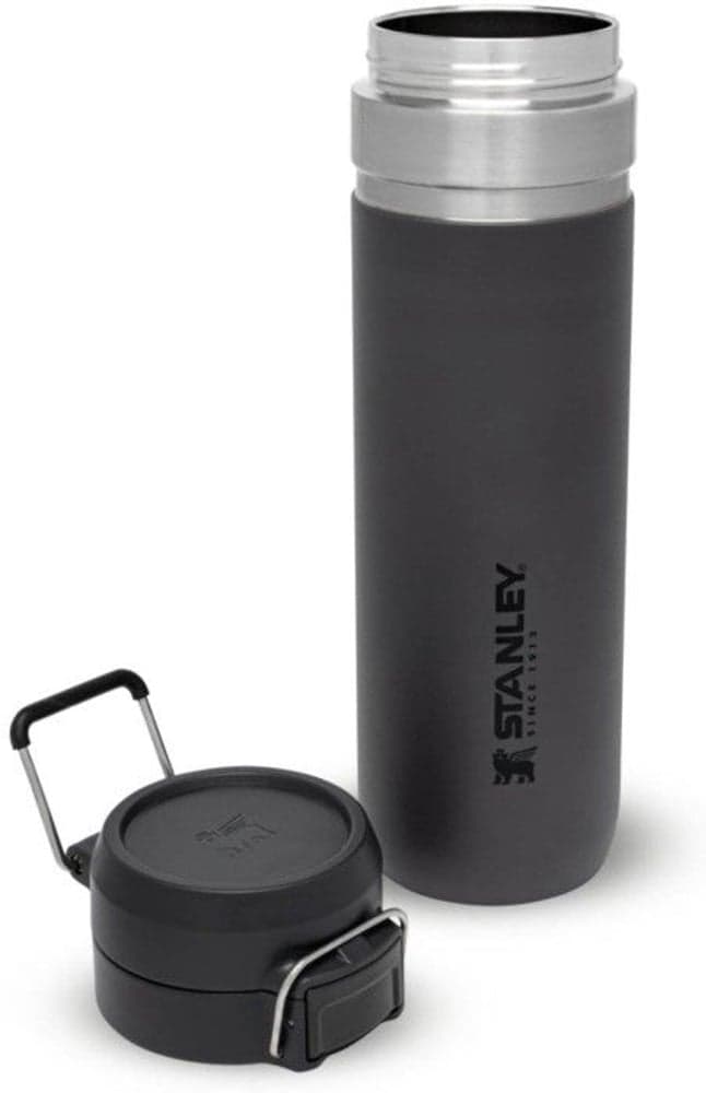 The Quick Flip Water Bottle 0.7L Charcoal, view: 2