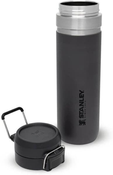 The Quick Flip Water Bottle 0.7L Charcoal, view: 2