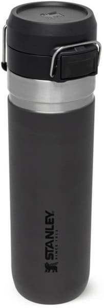 The Quick Flip Water Bottle 0.7L Charcoal, view: 0