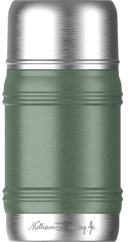 The Artisan Thermal Food Jar 0.5 L Hammertone Green, view: 2
