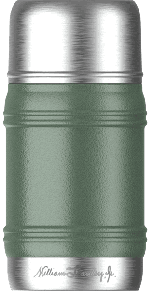 The Artisan Thermal Food Jar 0.5 L Hammertone Green, view: 2