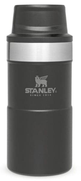 The Trigger-Action Travel Mug 0,25L Matte Black, view: 0