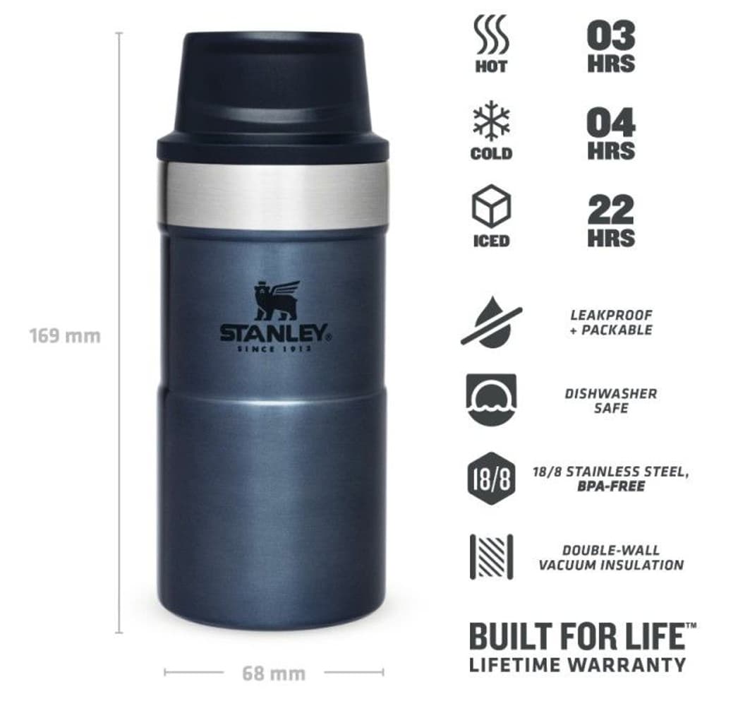 The Trigger-Action Travel Mug 0,25L Nightfall, view: 4