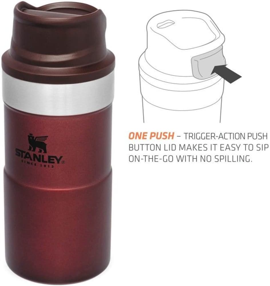 The Trigger-Action Travel Mug 0.25L Wine, view: 3