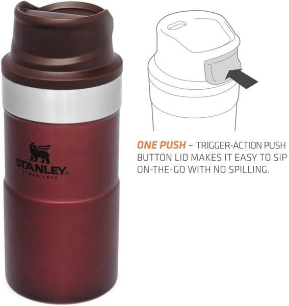 The Trigger-Action Travel Mug 0.25L Wine, view: 3
