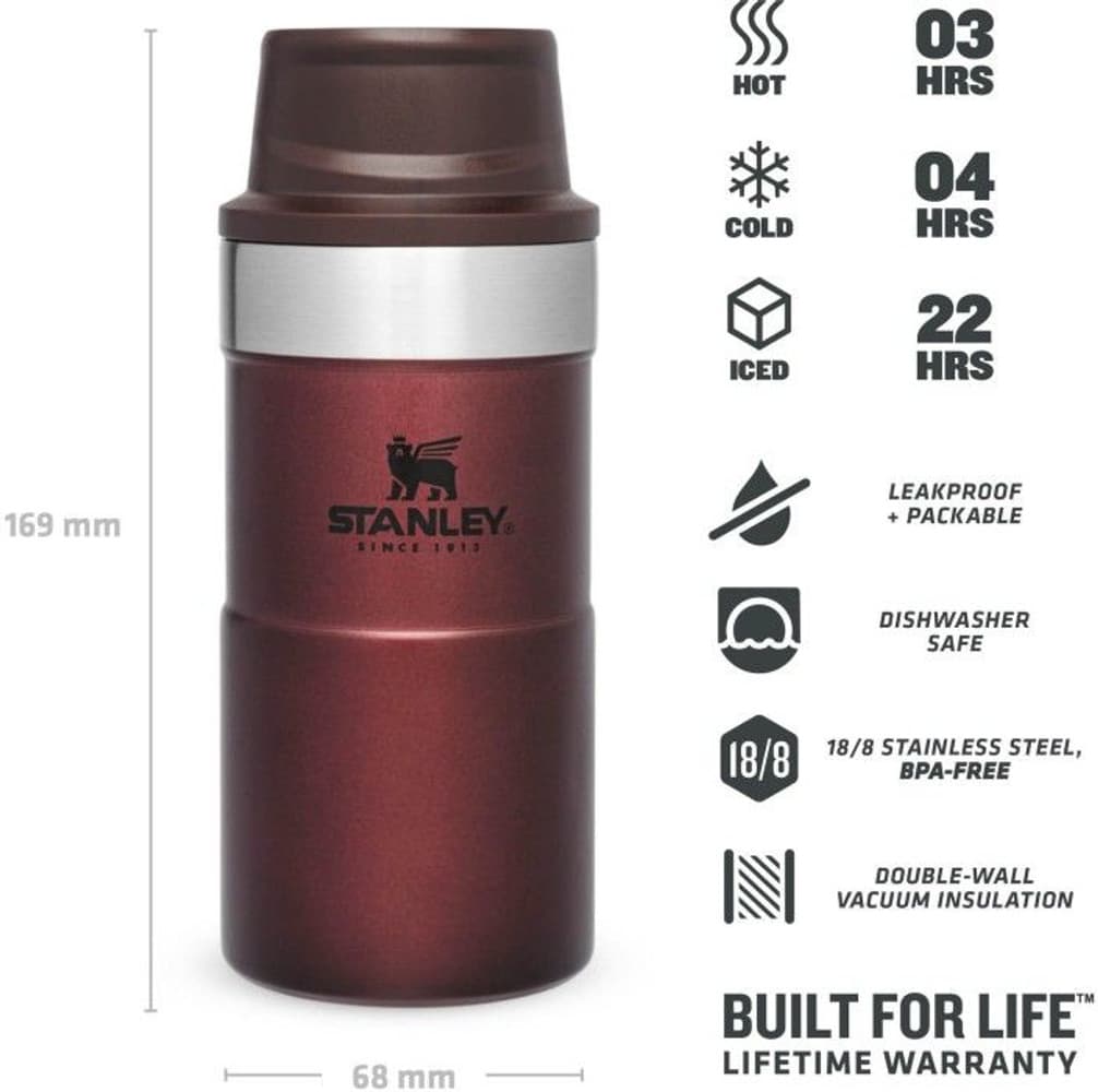 The Trigger-Action Travel Mug 0.25L Wine, view: 1