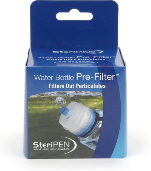 SteriPEN Pre-Filter with 40 micron filter for Wide Mount Water Bottles, view: 1
